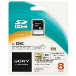 Sony SD Card 8-n-4, 8 GB (SF-8N4) Price in Pakistan